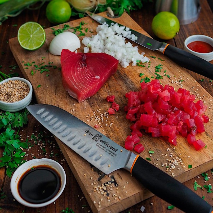 Cocina con BRA Cuchillo Santoku 130Mm Efficient Online