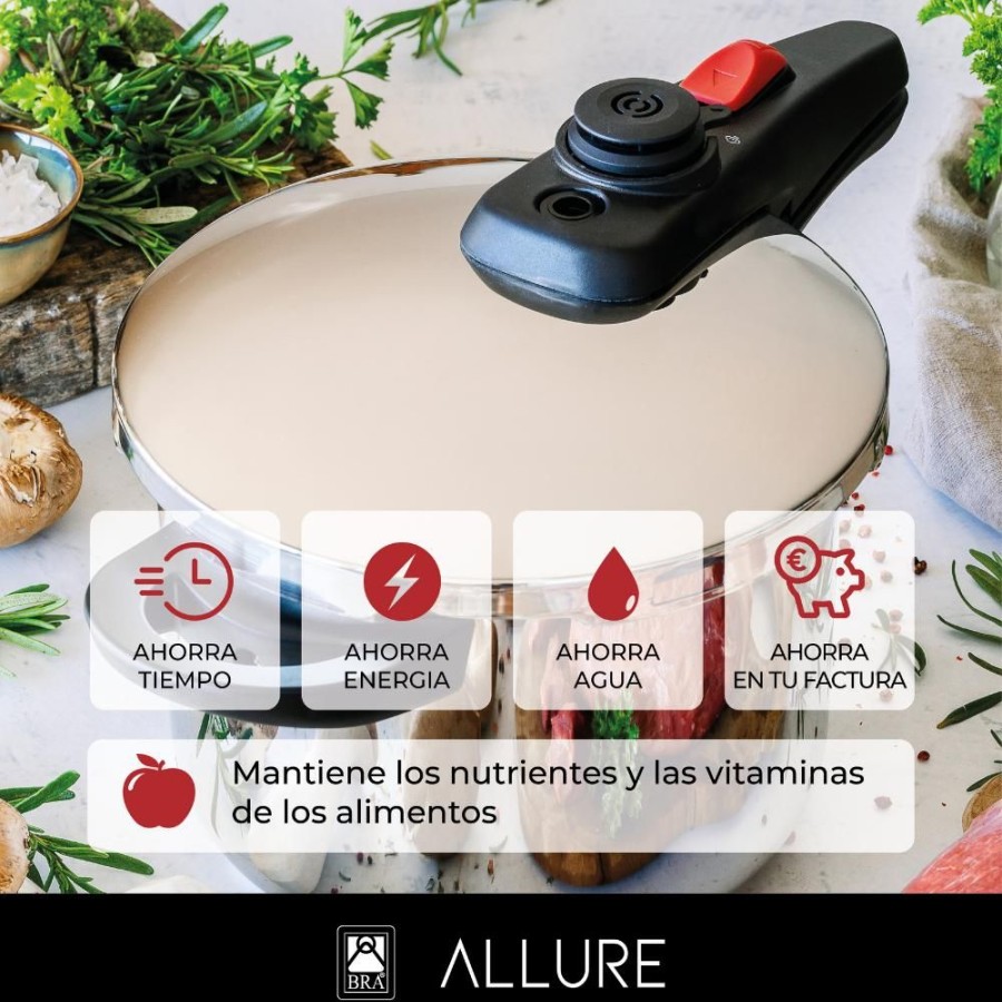 Cocina con BRA Olla A Presion Allure Wholesale