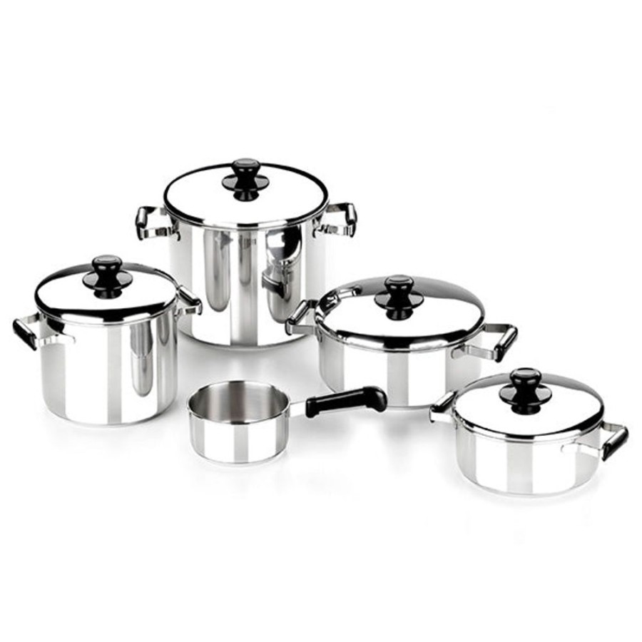 Cocina con BRA Bateria De Cocina 9 Piezas Terminox New