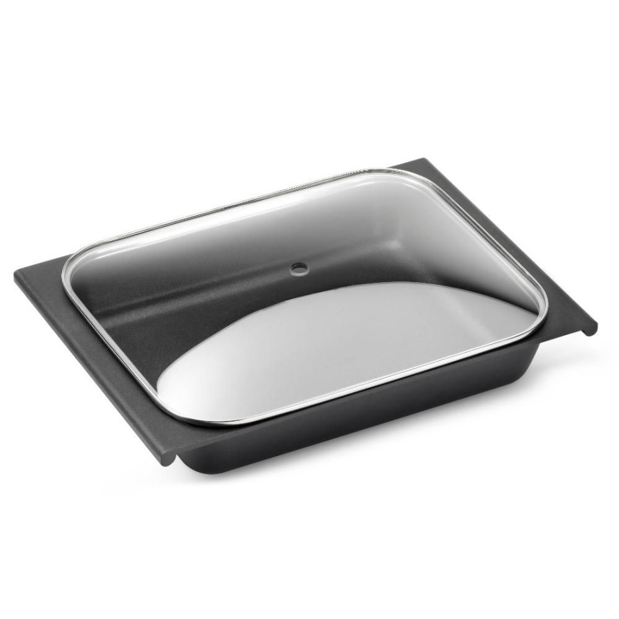 Cocina con BRA Tapa De Cristal Rectangular New