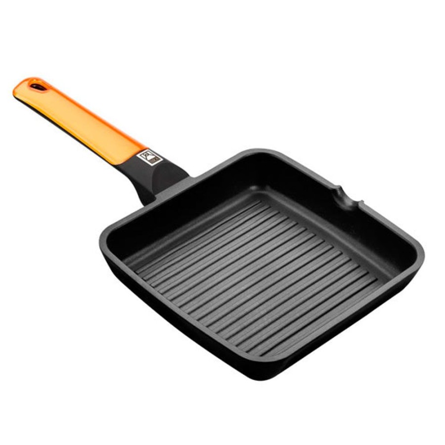 Cocina con BRA Grill Con Rayas Efficient Orange New